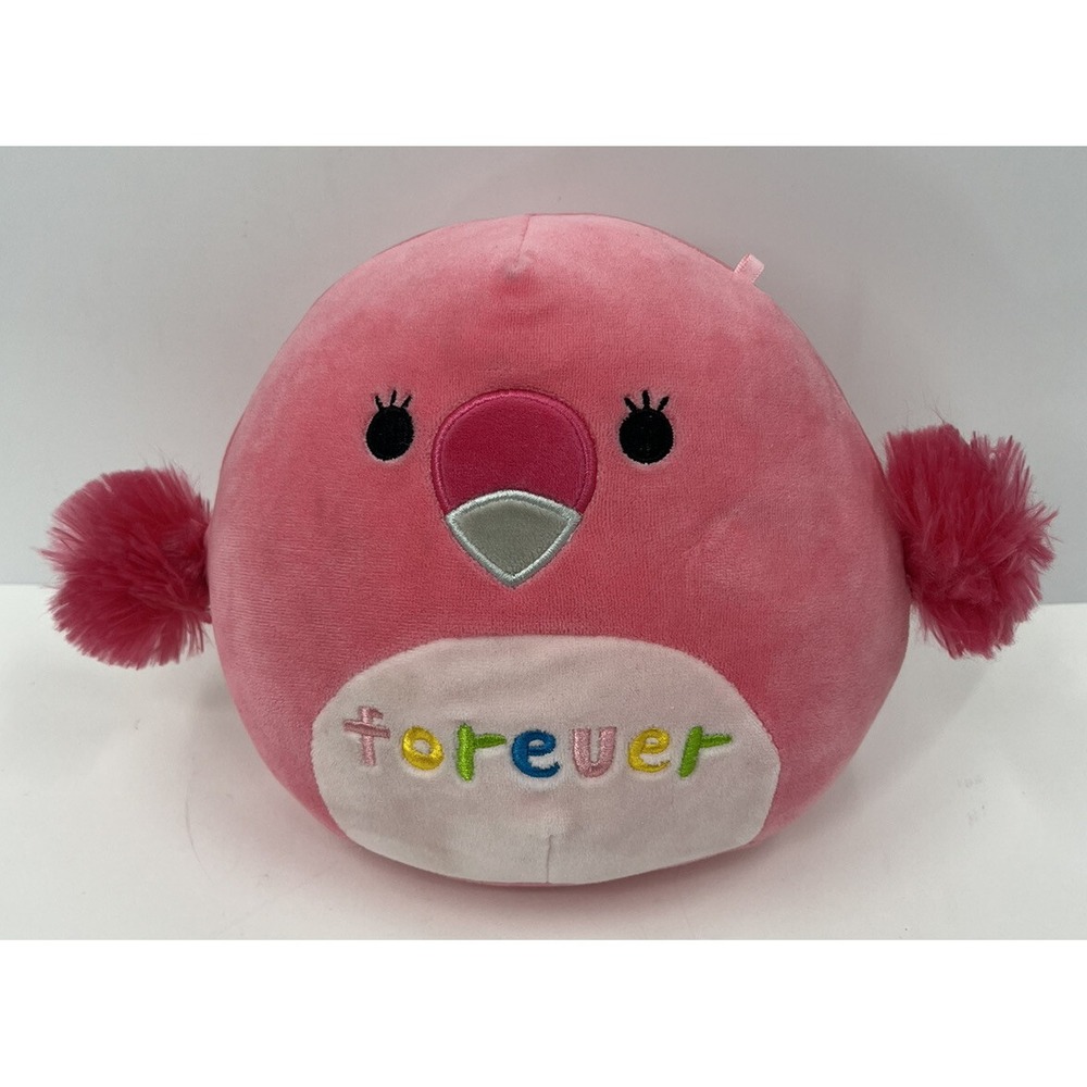 Squishmallows Flamingo Cookie Forever 7.5 inch Plush Stuffed Toy